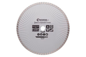 Диск алмазний Intertool - 230 мм турбоволна (CT-2005)