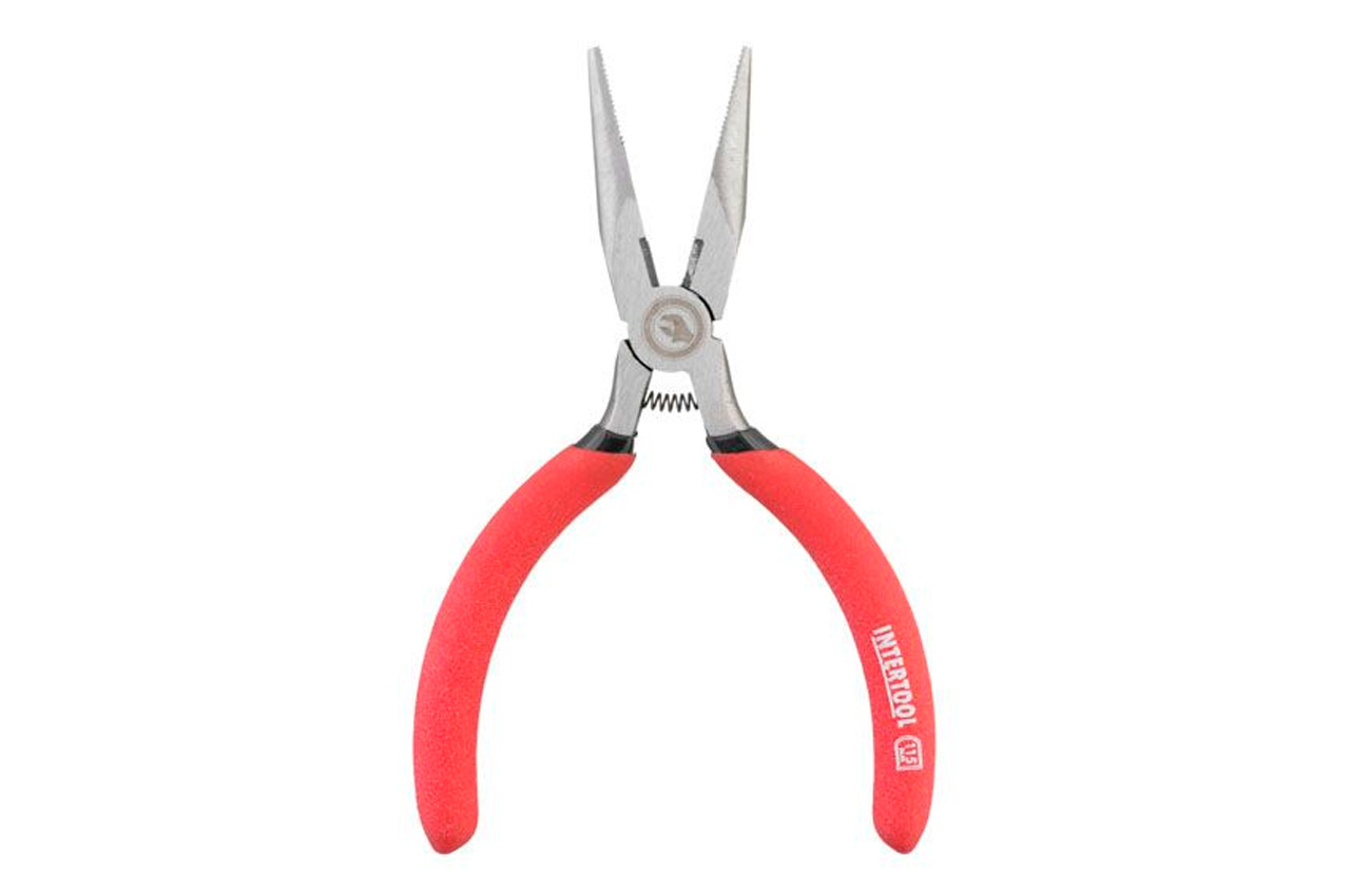 Щипці подовжені прямі Intertool - 115 мм (HT-0130) - Зображення 2