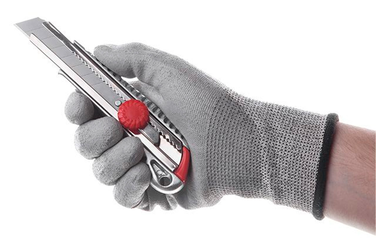 Ніж Intertool - 18 мм гвинтовий, противоскользящий (HT-0507) - Зображення 7