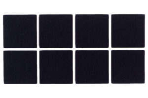 Підкладки повстяні FZB - 40 x 40 мм квадратні (8 шт.) (19-04-011)