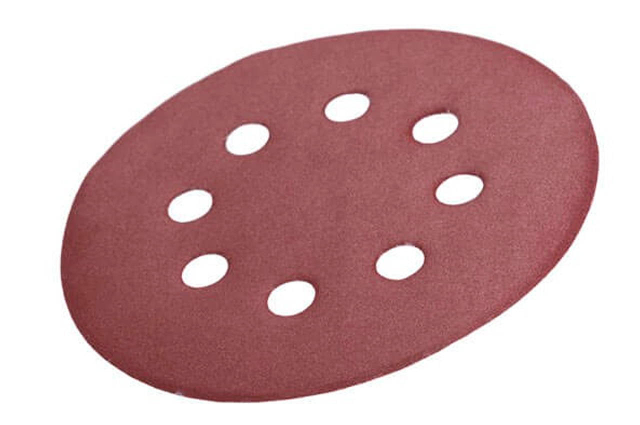 Круг шліфувальний на липучці Intertool - 125мм × Р400 з отворами (5шт) (BT-0593) - Зображення 3