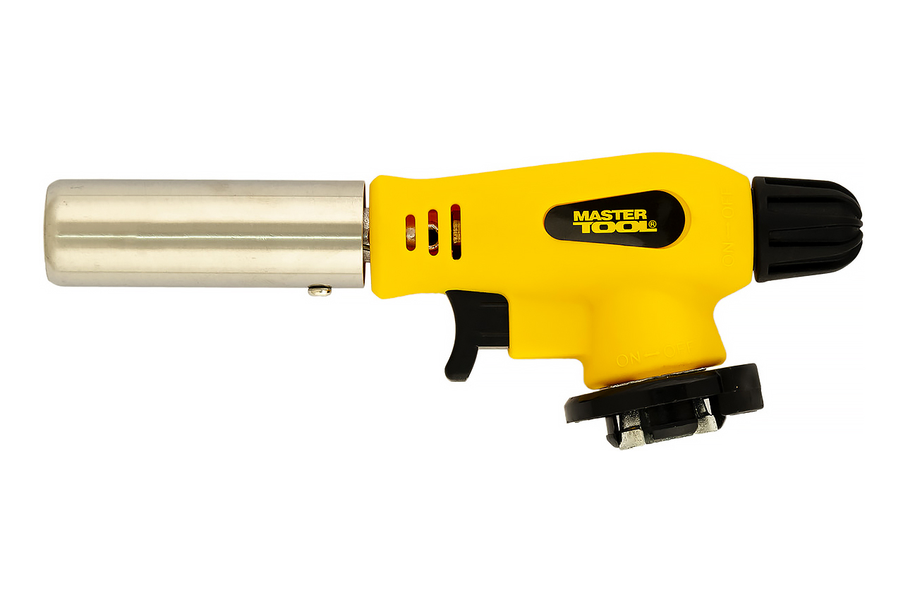 Пальник газовий з п'єзопідпалом Mastertool - ⌀28мм фотон (44-5041)