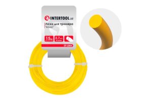 Ліска для тримера Intertool - 2,7мм x 15м круг (DT-2304)