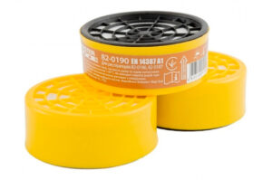 Фільтр для респіратора Mastertool - EN 14387 A1 протигазовий (6шт) (82-0190)