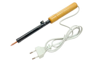 Паяльник контактний з дерев'яною ручкою - 60Вт (122804)