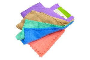 Ганчірка із м'якої мікрофібри "Волокно" 320х300мм (5шт) (123917)