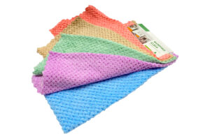 Ганчірка із м'якої мікрофібри "Плетіння" 320х300мм (5шт) (123918)